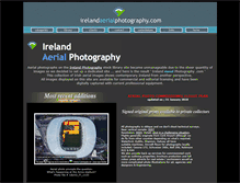 Tablet Screenshot of irelandaerialphotography.com